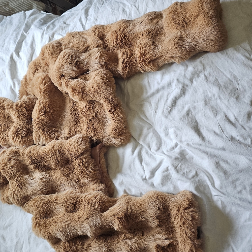 Plush Faux Fur Coat